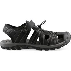 Sandały męskie SAM004 - głęboka czerń. Sandały męskie marki 4f. Za 149.99 zł.