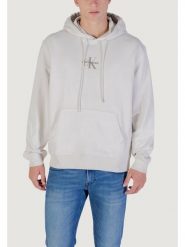 Calvin Klein Jeans Bluza LS EU 350TERRY MICRO MONOLOGO HO Beżowy Casual Fit. Brązowe bluzy nierozpinane męskie Calvin Klein Jeans, m, bez wzorów, z jeansu, casualowe, bez ramiączek, bez kaptura. Za 399.99 zł.