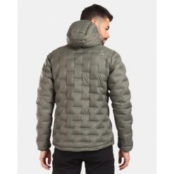 Kurtka puchowa Kilpi Albert. Zielone kurtki narciarskie i snowboardowe męskie Kilpi, na zimę, m, bez wzorów, z nylonu, bez kaptura, narciarskie. Za 628.61 zł.