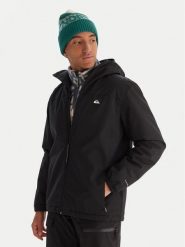 Quiksilver Kurtka przejściowa Overcast 3K EQYJK04202 Czarny Regular Fit. Czarne kurtki męskie Quiksilver, m, bez wzorów, z bawełny, bez ramiączek, bez kaptura. Za 649.99 zł.