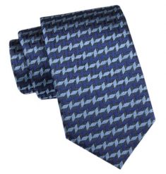 Męski Krawat - Angelo di Monti - Niebieski, Wzór Geometryczny. Niebieskie krawaty i muchy męskie Angelo di Monti, bez wzorów, z tkaniny, eleganckie. Za 45.00 zł.