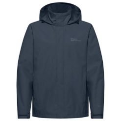 Kurtka uniwersalna męska Jack Wolfskin Trailtime. Niebieskie kurtki męskie Jack Wolfskin, na wiosnę, m, bez wzorów, z syntetyku, klasyczne, bez ramiączek, z kapturem. Za 419.99 zł.