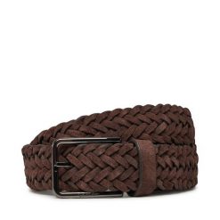 Pasek Męski Calvin Klein. Brązowe paski męskie Calvin Klein, bez wzorów. Za 169.99 zł.