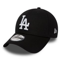 Czapka z daszkiem New Era MLB Los Angeles Dodgers. Czarne czapki męskie New Era, bez wzorów, eleganckie. Za 183.00 zł.