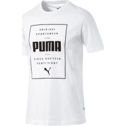 Puma Koszulka Męska Box Tee White Xl. T-shirty sportowe męskie Puma. Za 95.00 zł.