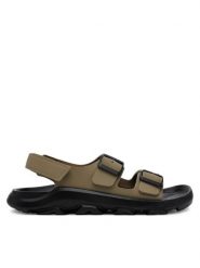 Birkenstock Sandały Mogami Terra 1029775 Khaki. Brązowe sandały męskie Birkenstock, ze skóry, bez zapięcia. Za 379.99 zł.