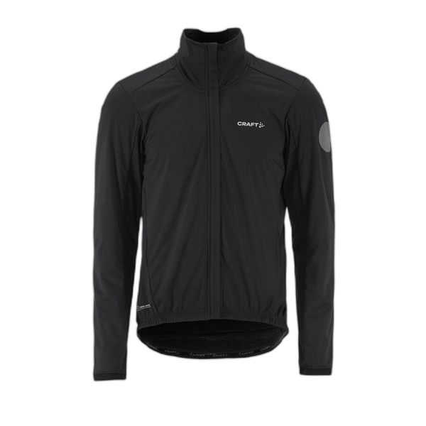 Kurtka wodoodporna Craft Core Subz. Czarne kurtki męskie Craft, bez wzorów, bez kaptura, rowerowe. W wyprzedaży za 441.30 zł.