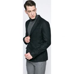 Trussardi Jeans - Marynarka. Szare marynarki męskie TRUSSARDI JEANS, m, bez wzorów, z elastanu. W wyprzedaży za 499.90 zł.