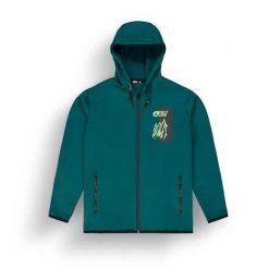 Bluza z kapturem Park Zip Tech A Deeo Water. Niebieskie bluzy nierozpinane męskie Picture, s, bez wzorów, bez ramiączek, z kapturem. Za 571.05 zł.