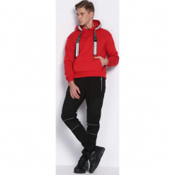 Czarne Spodnie Dresowe Rush. Czarne spodnie dresowe męskie marki Born2be, z dresówki. Za 49.99 zł.