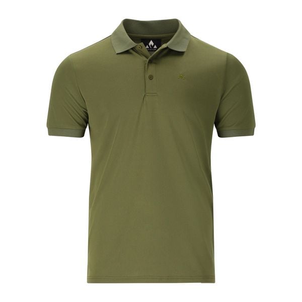 Polo Whistler Felox. Zielone koszulki polo męskie Whistler, m, bez wzorów, bez kołnierzyka, bez ramiączek. W wyprzedaży za 123.00 zł.
