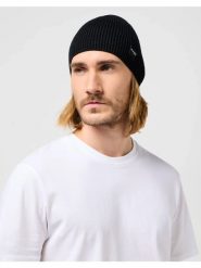 WRANGLER MĘSKA CZAPKA ZIMOWA EASY BEANIE BLACK 112356866 W0M8011936. Czarne czapki męskie Wrangler, na zimę, bez wzorów. Za 79.99 zł.