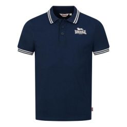 Polo Lonsdale Rhodes. Białe koszulki polo męskie Lonsdale, m, bez wzorów, bez kołnierzyka, bez ramiączek. Za 208.00 zł.