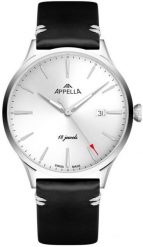 Zegarek męski Appella L90.5213M czarny. Czarne zegarki męskie Appella. Za 3,280.00 zł.