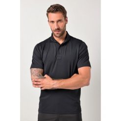 Męska Koszulka polo golf rękaw 1/2 QuickDry pika do rozm. 7XL. Czarne koszulki polo męskie JAY-PI, m, bez wzorów, z elastanu, sportowe, bez kołnierzyka, bez ramiączek. Za 199.99 zł.