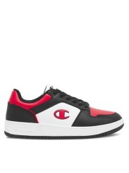 Champion Sneakersy REBOUND 2.0 LOW S21906-KK019 Czerwony. Czerwone buty sportowe na co dzień męskie CHAMPION, m, bez wzorów, ze skóry, bez ramiączek, bez kaptura. Za 179.99 zł.