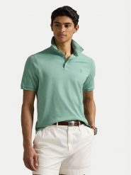 Polo Ralph Lauren Polo 710941439022 Zielony Regular Fit. Zielone koszulki polo męskie Polo Ralph Lauren, m, bez wzorów, z bawełny, bez kołnierzyka, bez ramiączek. Za 469.99 zł.