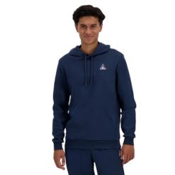 Bluza Le Coq Sportif Essential N°1. Niebieskie bluzy nierozpinane męskie le coq sportif, m, bez wzorów, eleganckie, bez ramiączek, bez kaptura. W wyprzedaży za 278.50 zł.