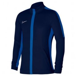 Męska Kurtka Dresowa. Niebieskie kurtki męskie Nike, m, bez wzorów, z dresówki, casualowe, bez ramiączek, bez kaptura. Za 242.99 zł.