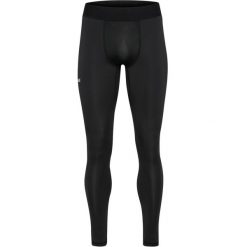 Legginsy Sportowe męskie kalesony Hummel hml Performance Long Tights. Czarne legginsy męskie HUMMEL, m, bez wzorów, do piłki ręcznej. Za 177.50 zł.