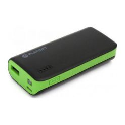 Platinet PMPB44BG 4400 mAh (czarno-zielony). Czarne powerbanki Platinet. Za 29.99 zł.