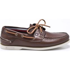 Tommy Hilfiger - Mokasyny. Szare mokasyny męskie Tommy Hilfiger, z gumy. W wyprzedaży za 359.90 zł.