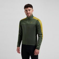 Mocno ocieplona kurtka zimowa męska Rogelli FREEZE. Zielone kurtki treningowe męskie Rogelli, na zimę, m, bez wzorów, bez kaptura, rowerowe. Za 345.00 zł.