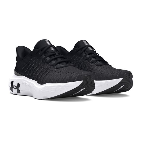 Buty do biegania męskie Under Armour Infinite Elite. Czarne buty do biegania męskie Under Armour, bez wzorów, bez zapięcia, do biegania. Za 339.99 zł.