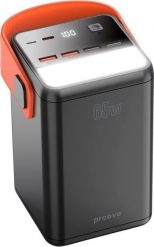 Powerbank Podróżny Mocny 60000mah 65w 1x Usb-c Usb Type-c + 4x Usb-a Proove / Pbpb65412201. Powerbanki PROOVE. Za 277.48 zł.