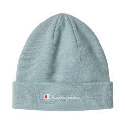 Czapka Champion Beanie Cap 806064. Niebieskie czapki męskie CHAMPION, na jesień, bez wzorów, sportowe. Za 56.00 zł.