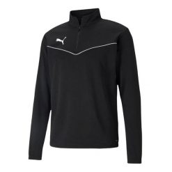Męska Bluza Team Rise. Czarne bluzy nierozpinane męskie Puma, m, bez wzorów, bez ramiączek, bez kaptura. Za 198.99 zł.