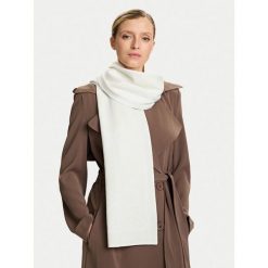 Szalik Calvin Klein. Brązowe szaliki męskie Calvin Klein, bez wzorów. Za 299.99 zł.