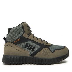 Trekkingi Helly Hansen. Brązowe buty trekkingowe męskie Helly Hansen, bez wzorów, bez zapięcia, trekkingowe. Za 429.99 zł.