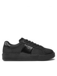KARL LAGERFELD Sneakersy KL52218 Czarny. Czarne buty sportowe na co dzień męskie KARL LAGERFELD, m, bez wzorów, z nubiku, bez ramiączek, bez kaptura. Za 759.99 zł.