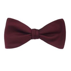 Mucha do Samodzielnego Zawiązania, Bordowa, Elegancka -EM Men's Accessories- Męska. Czerwone krawaty i muchy męskie Em men's accessories, bez wzorów, eleganckie. Za 79.99 zł.