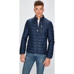Guess Jeans - Kurtka. Szare kurtki męskie Guess Jeans, z jeansu, z krótkim rękawem. Za 599.90 zł.