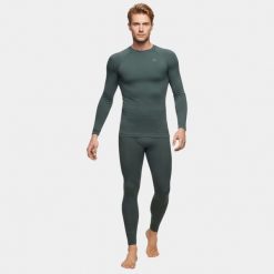 Bielizna termoaktywna męska Alpinus Active Idre Set. Czarna bielizna termoaktywna męska Alpinus, m, bez wzorów, bez ramiączek, narciarskie. Za 165.00 zł.