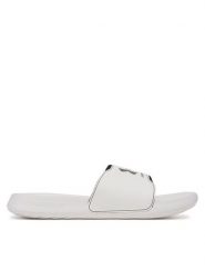 Under Armour Klapki UA M Ignite Select 3027219 Biały. Białe klapki i japonki męskie Under Armour, bez wzorów, ze skóry. Za 109.99 zł.