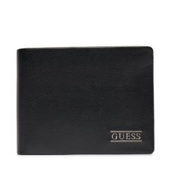 Portfel Guess. Czarne portfele męskie Guess, z aplikacjami. Za 239.99 zł.