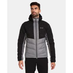 Męska kurtka ocieplana Kilpi TEVERY-M. Czarne kurtki męskie Kilpi, m, bez wzorów, z puchu, sportowe, bez ramiączek, bez kaptura. Za 680.25 zł.