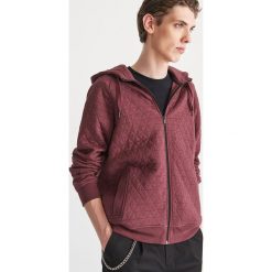 Rozpinana bluza z kapturem - Fioletowy. Bluzy rozpinane męskie marki Reserved. Za 69.99 zł.