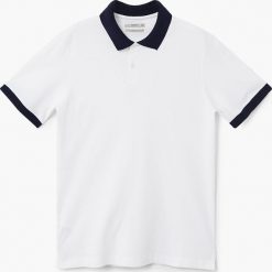 Mango Man - Polo Semi. Szare koszulki polo męskie Mango Man, z bawełny, polo. W wyprzedaży za 49.90 zł.