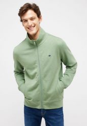 MĘSKA BLUZA MUSTANG Dillon Hedge Green 1015036 6336. Zielone bluzy nierozpinane męskie Mustang, m, bez wzorów, bez ramiączek, bez kaptura. Za 149.99 zł.
