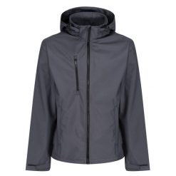 Męska Kurtka Venturer 3warstwowa Soft Shell Z Kapturem. Czarne kurtki męskie Regatta, m, bez wzorów, sportowe, bez ramiączek, z kapturem. Za 198.99 zł.