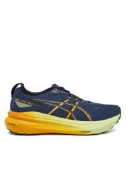Asics Buty do biegania Gel-Kayano 31 1011B867 Granatowy. Niebieskie buty do biegania męskie Asics, bez wzorów, z materiału, bez zapięcia, do biegania. Za 659.99 zł.