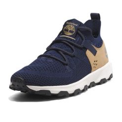 Buty męskie Timberland Winsor Trail. Niebieskie buty sportowe na co dzień męskie Timberland, m, bez wzorów, bez ramiączek, bez kaptura. Za 459.99 zł.