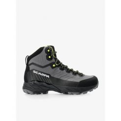Buty trekkingowe męskie Scarpa Rush TRK LT GTX. Szare buty trekkingowe męskie Scarpa, bez wzorów, bez zapięcia, trekkingowe. Za 797.99 zł.