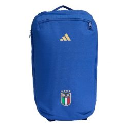 Plecak Italy Football. Niebieskie plecaki męskie ADIDAS, bez wzorów, z materiału. Za 219.00 zł.