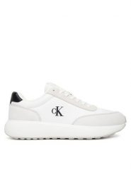 Calvin Klein Jeans Sneakersy YM0YM01370 Biały. Białe buty sportowe na co dzień męskie Calvin Klein Jeans, m, bez wzorów, z jeansu, bez ramiączek, bez kaptura. Za 369.99 zł.