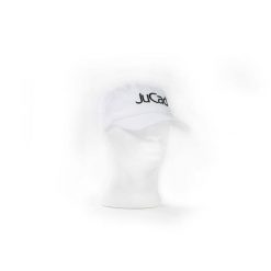 Czapka golfowa JuCad. Białe czapki męskie JUCAD, bez wzorów, z poliesteru, sportowe. Za 150.50 zł.